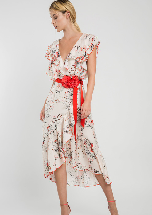 vestido midi fiesta