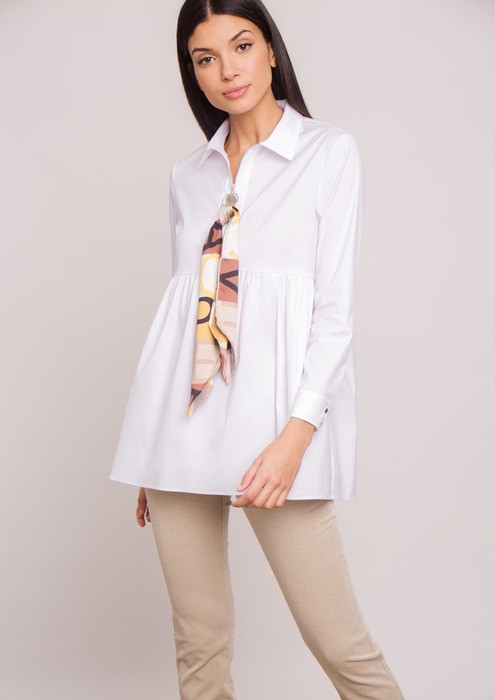 camisa blanca ancha mujer