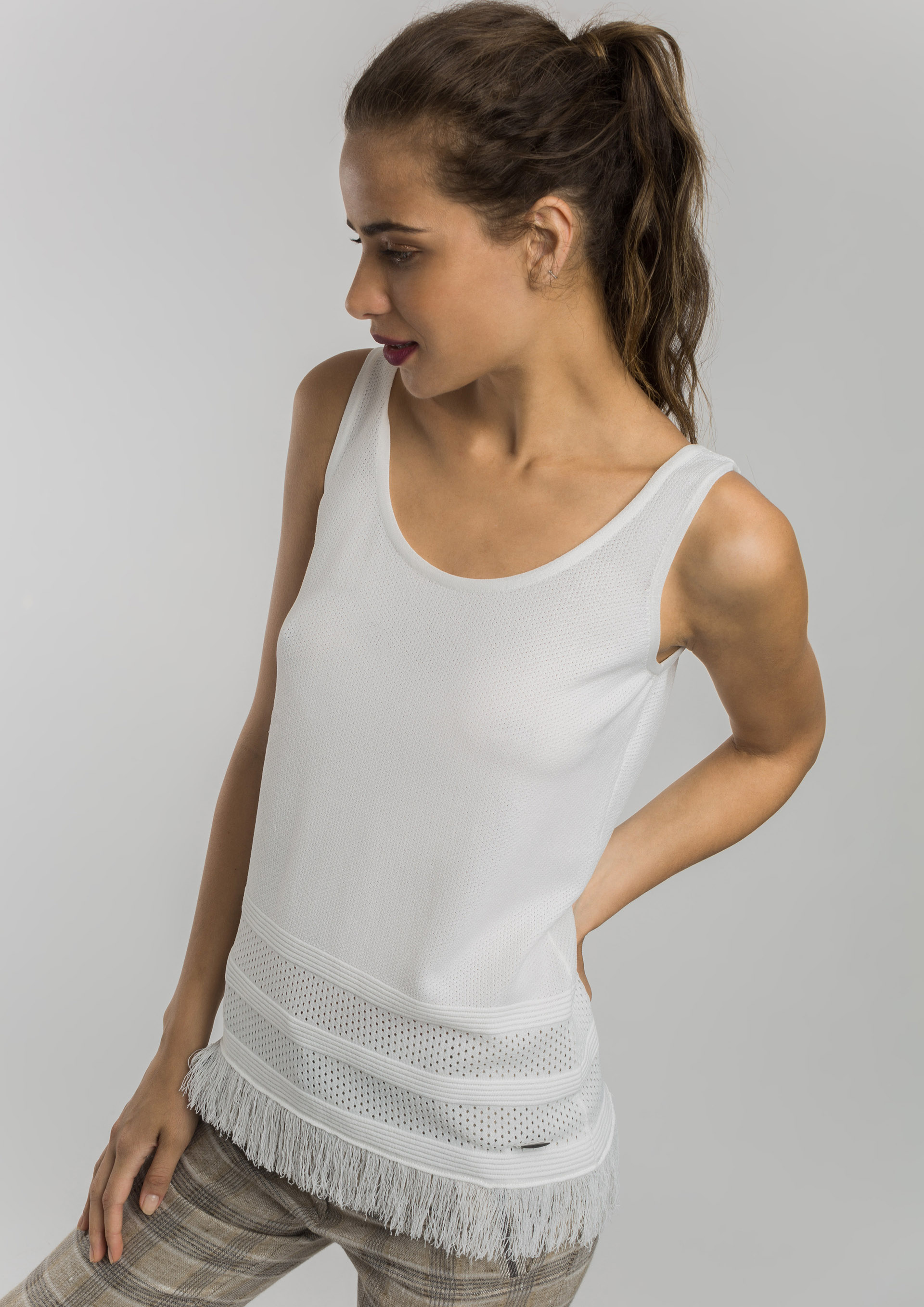 Top de punto en crudo