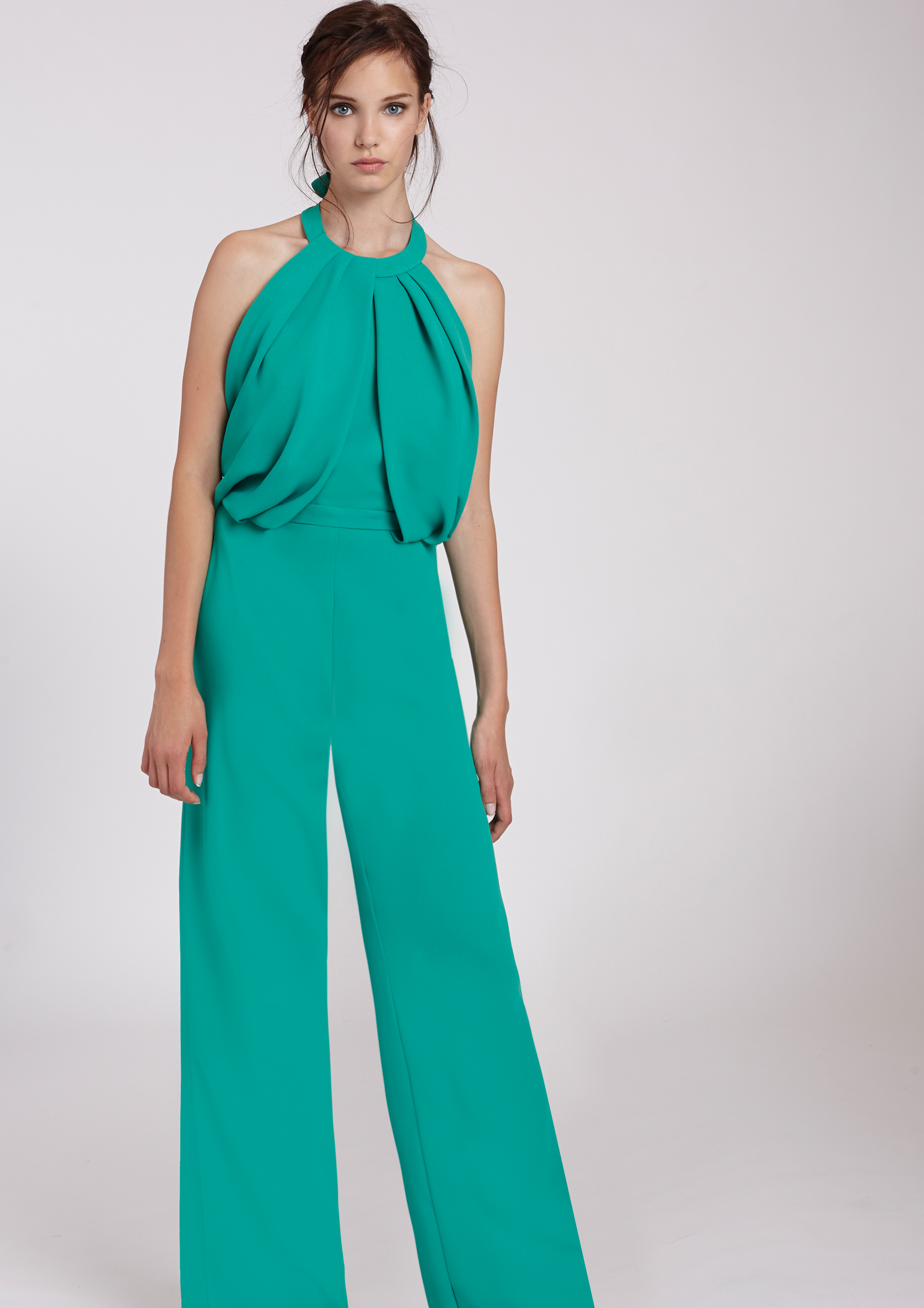 Green jumpsuit