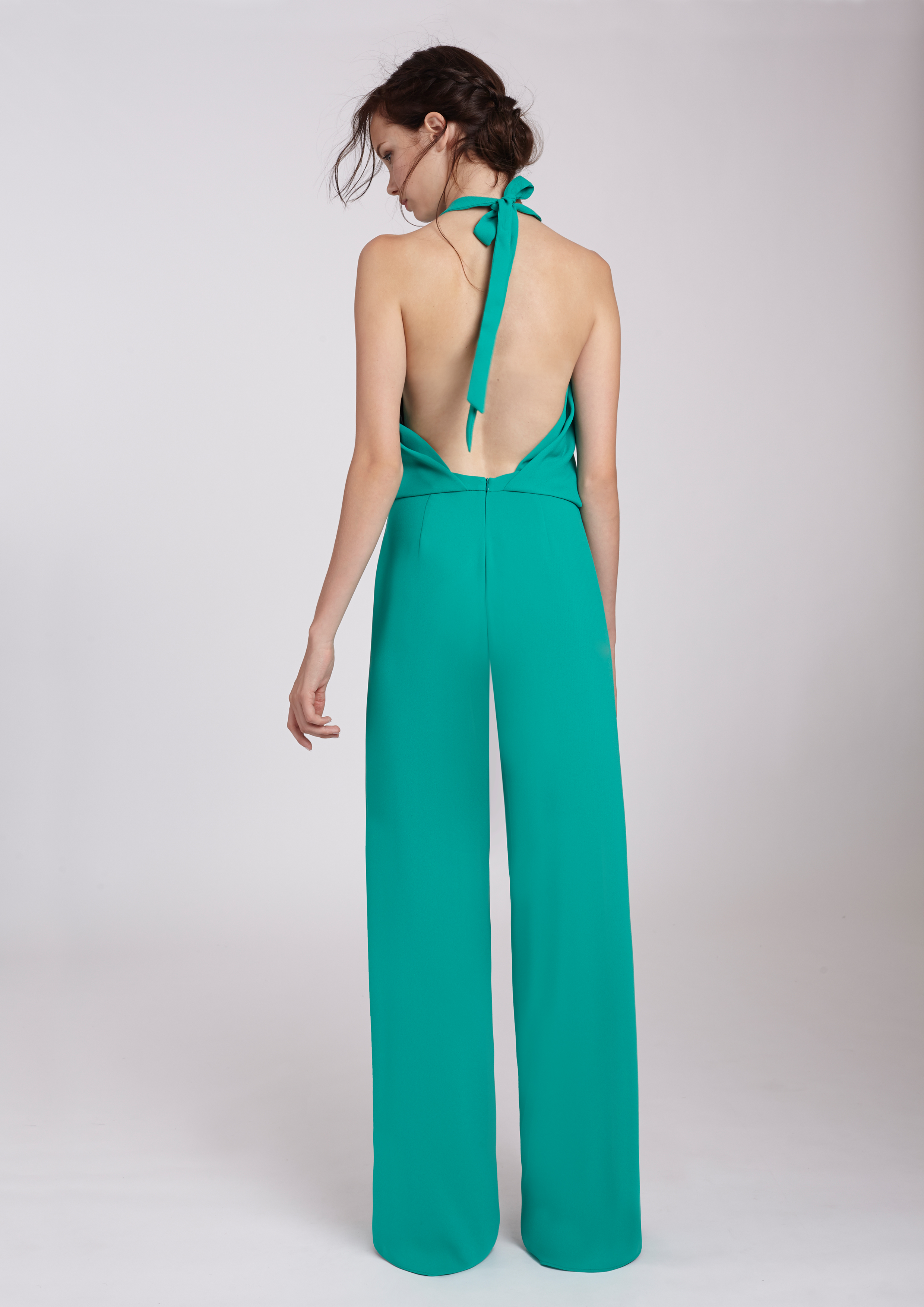 Green jumpsuit