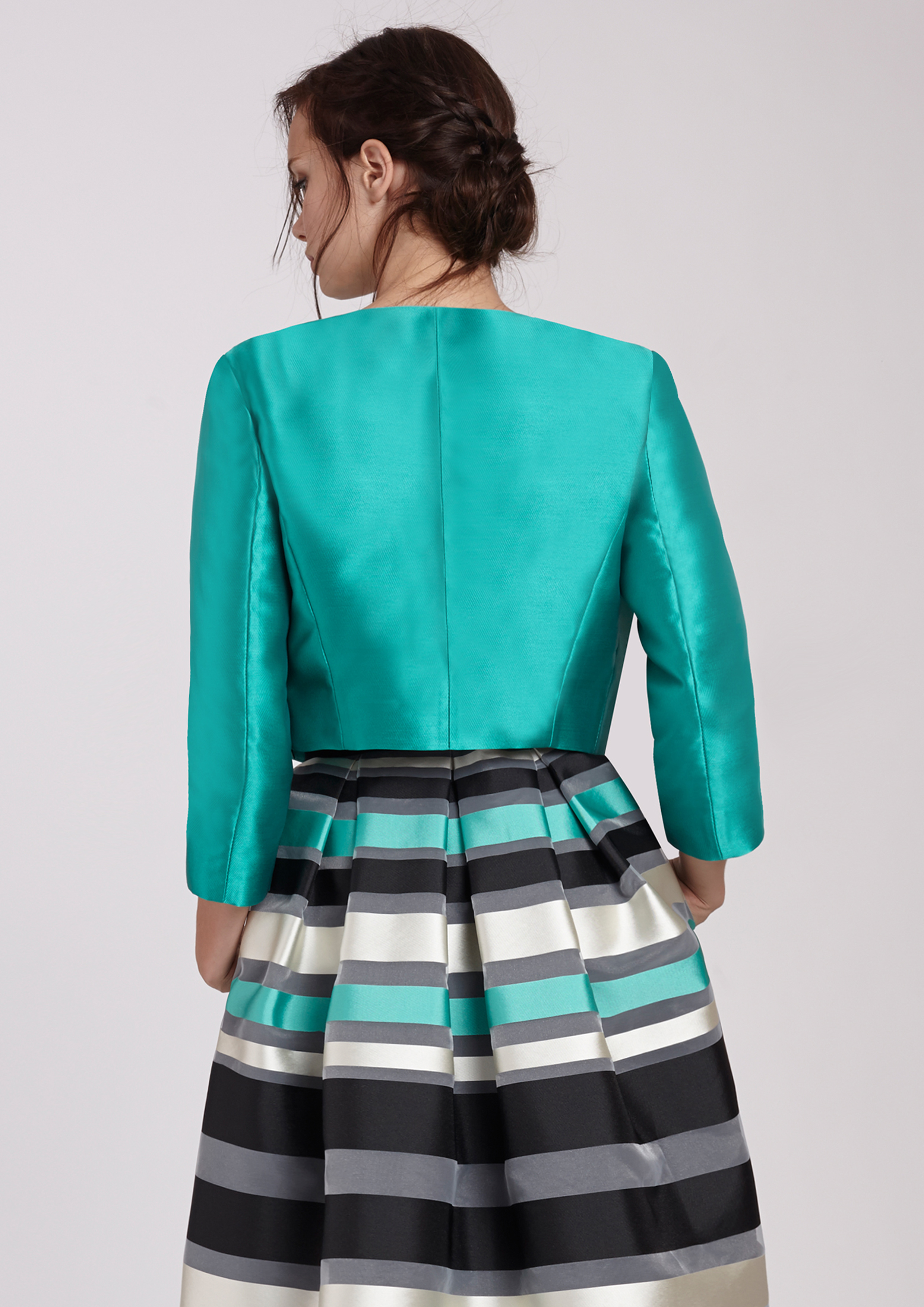Green special occasion bolero
