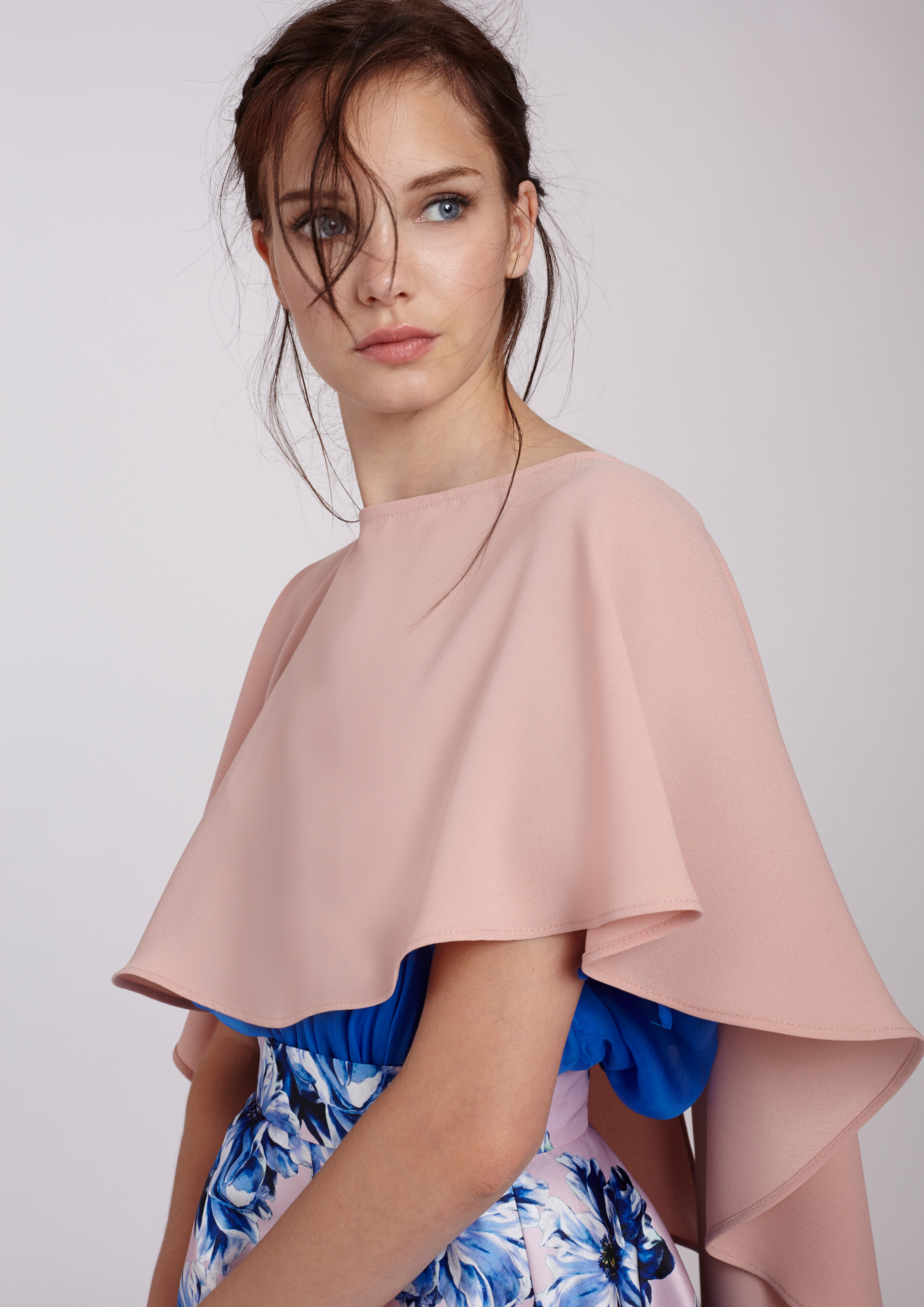 Short Pink Cape