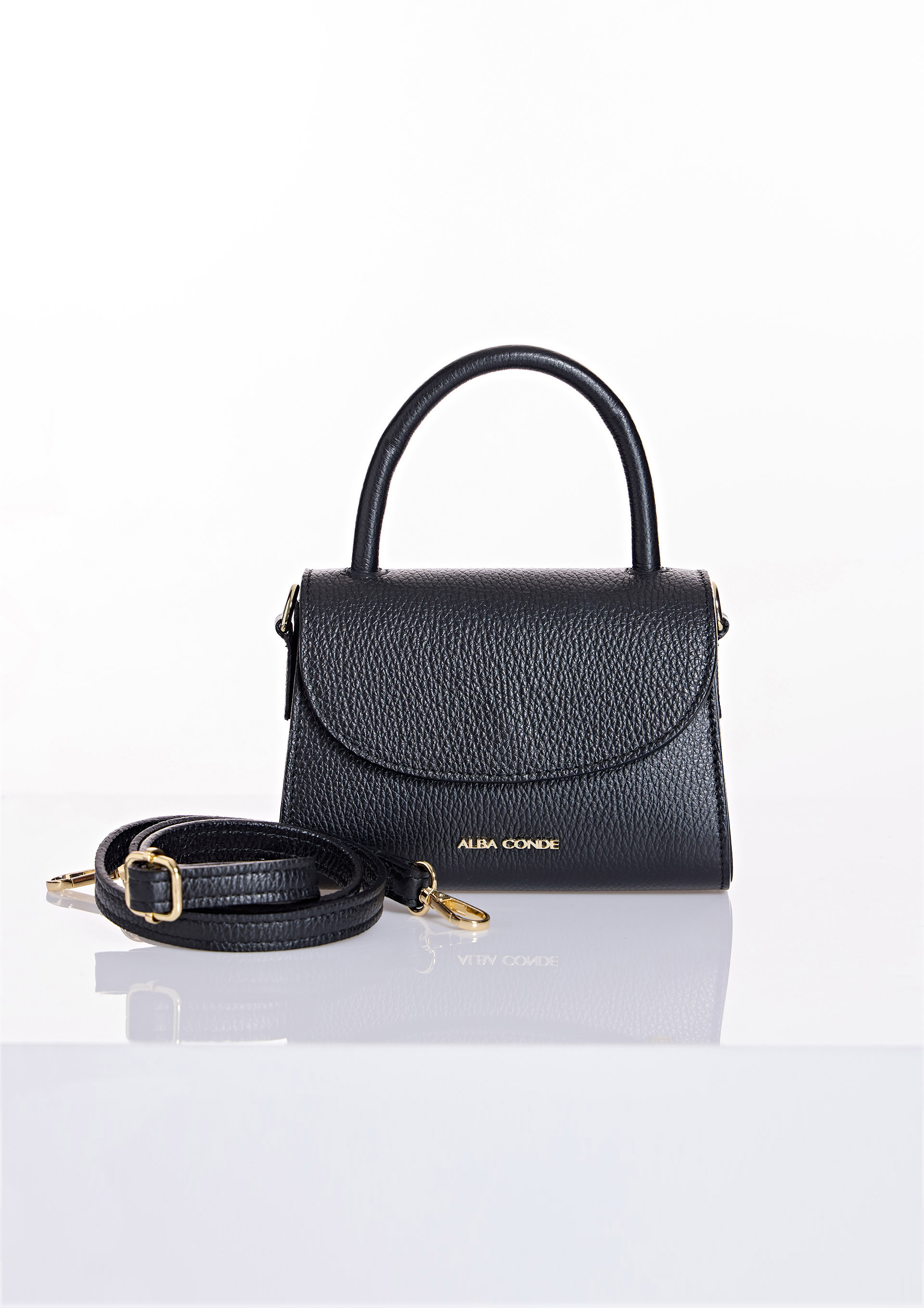 Bolso mini bandolera negro