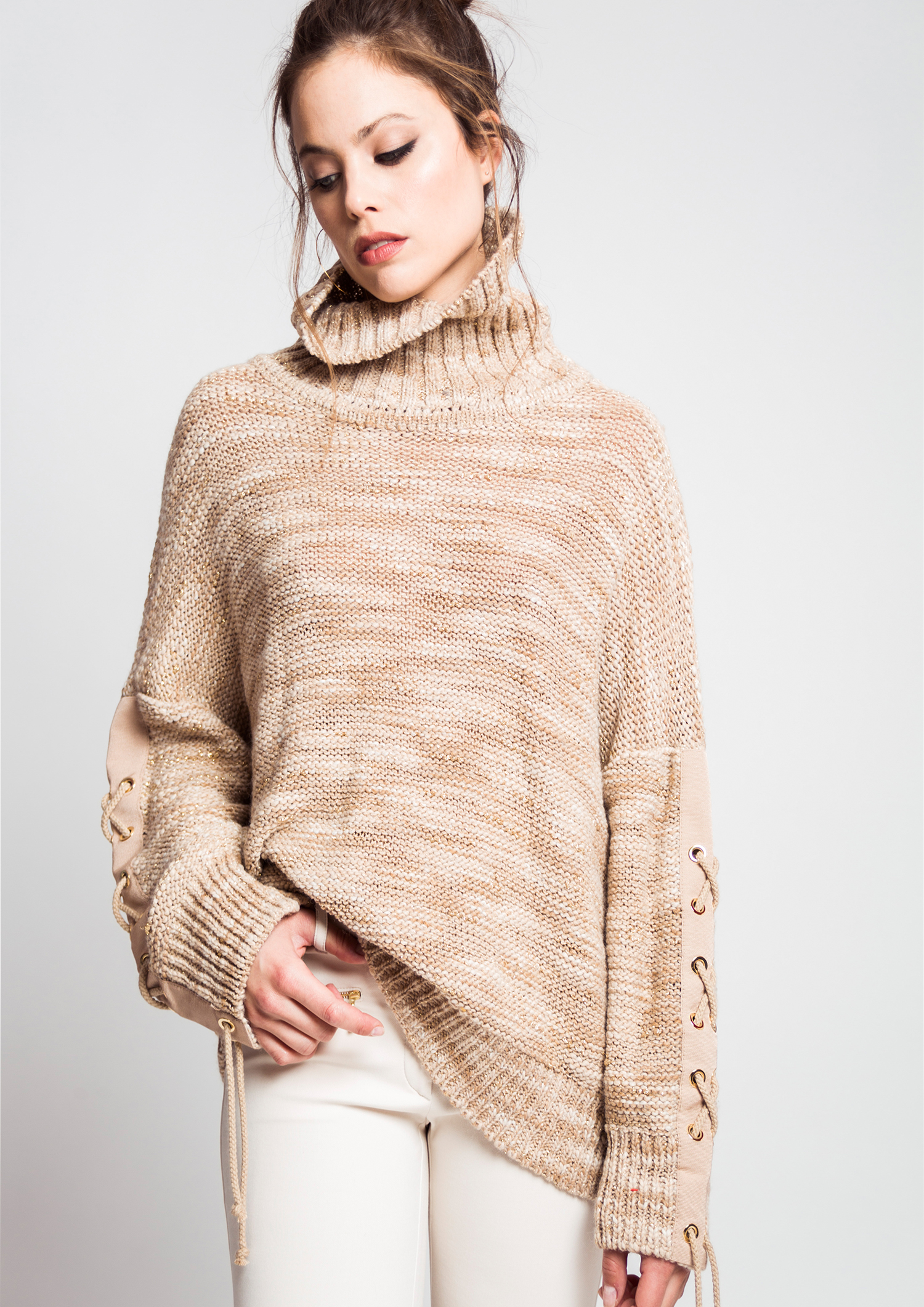 Oversize Beige Jumper 