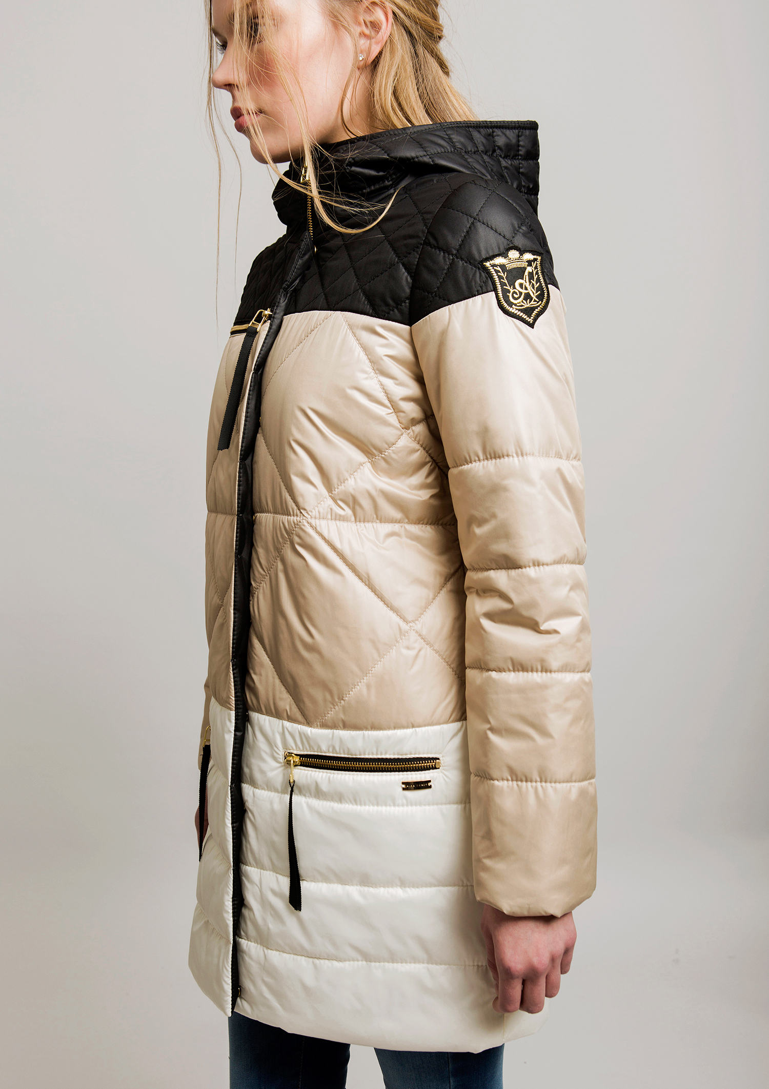 Quilted parka