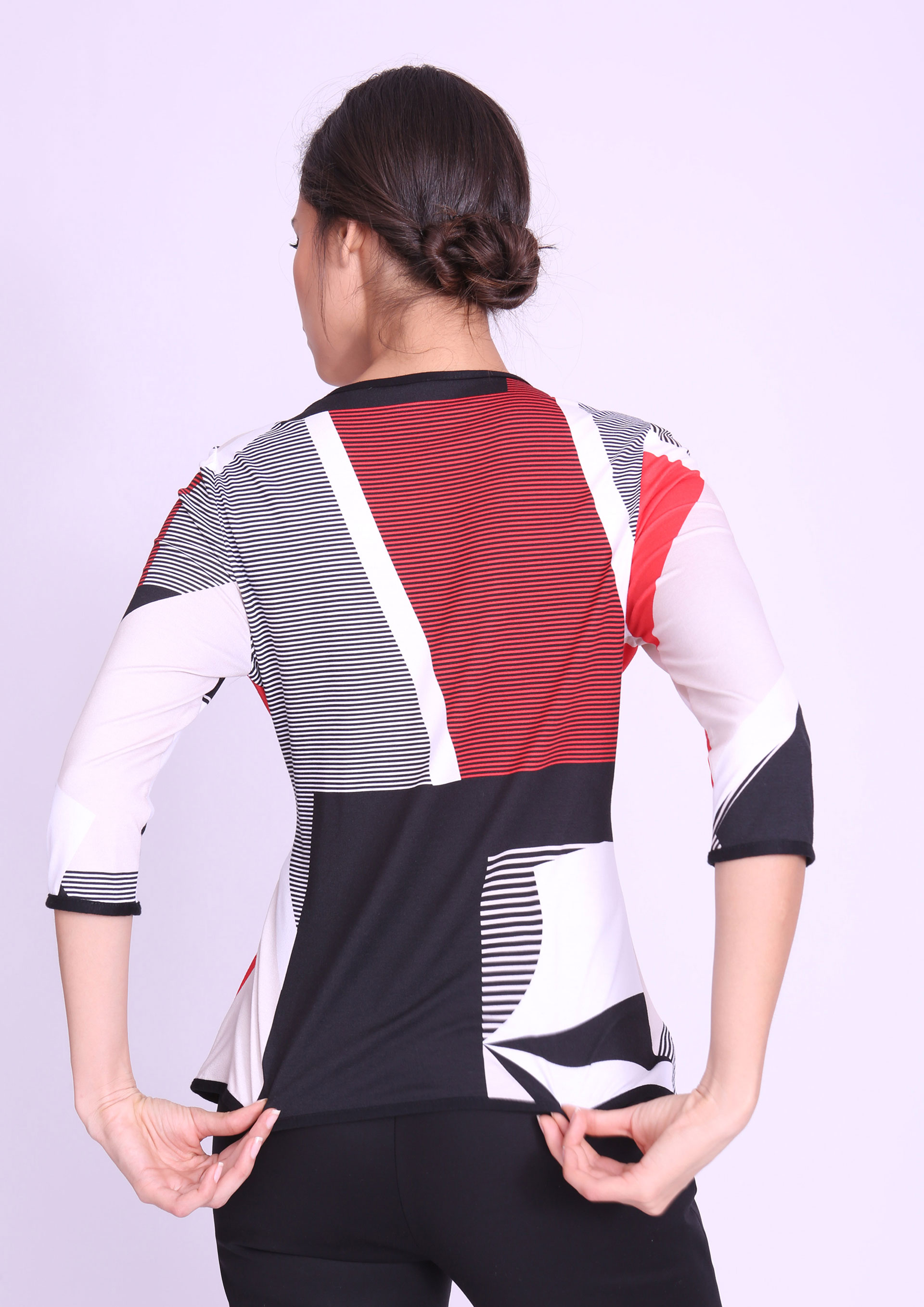 Abstract print Tshirt