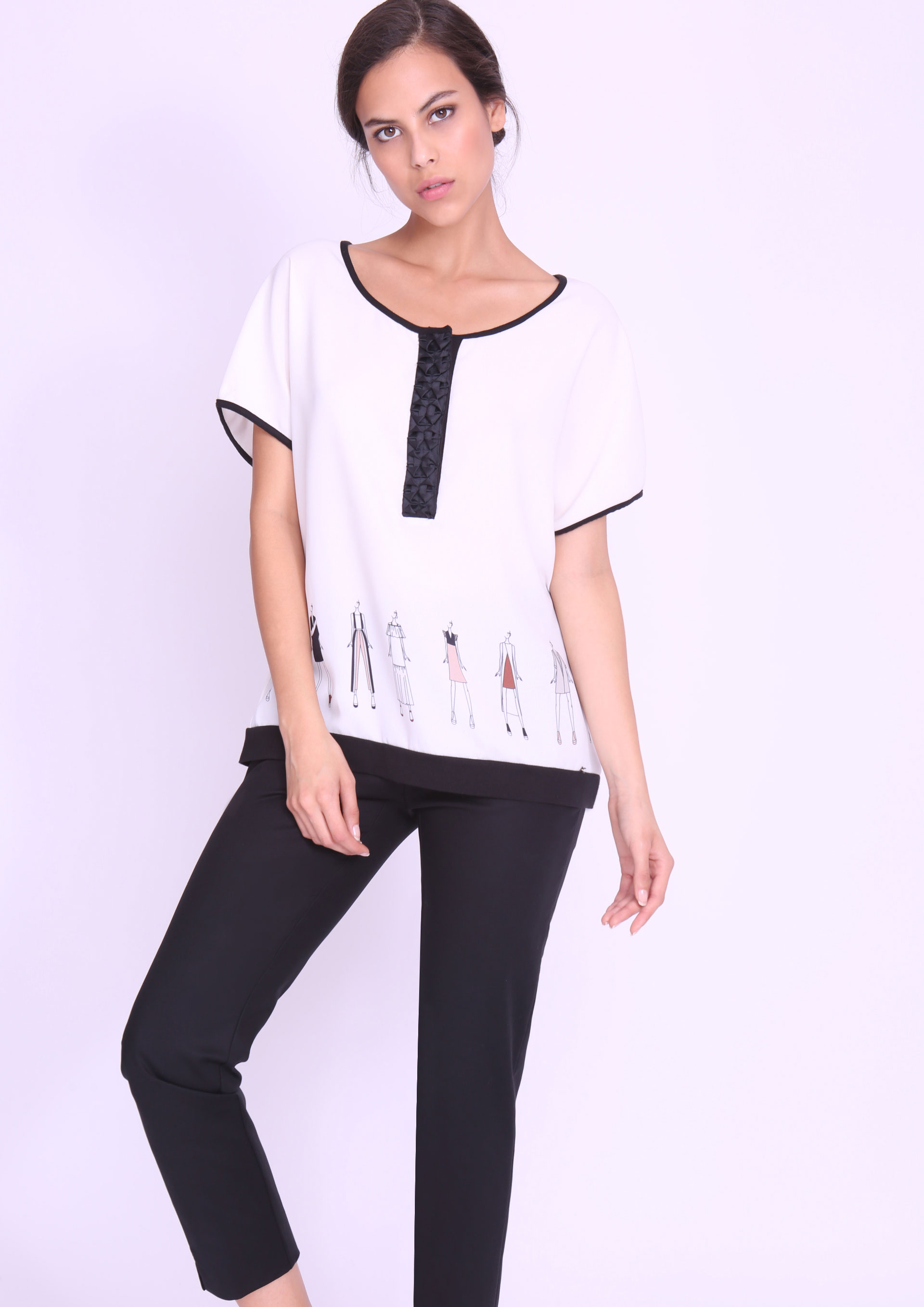 Mannequin print tshirt