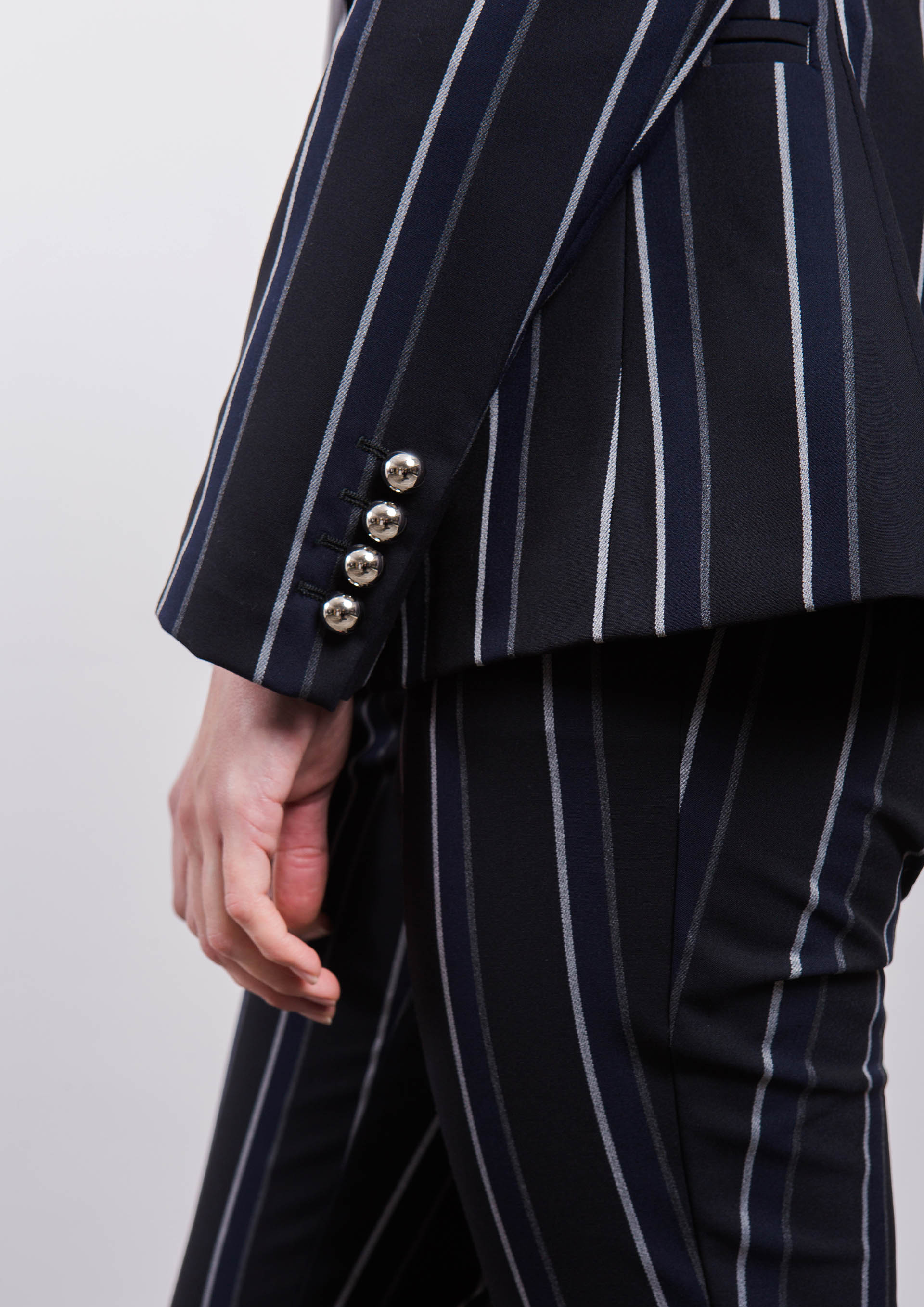 Pinstripe blazer