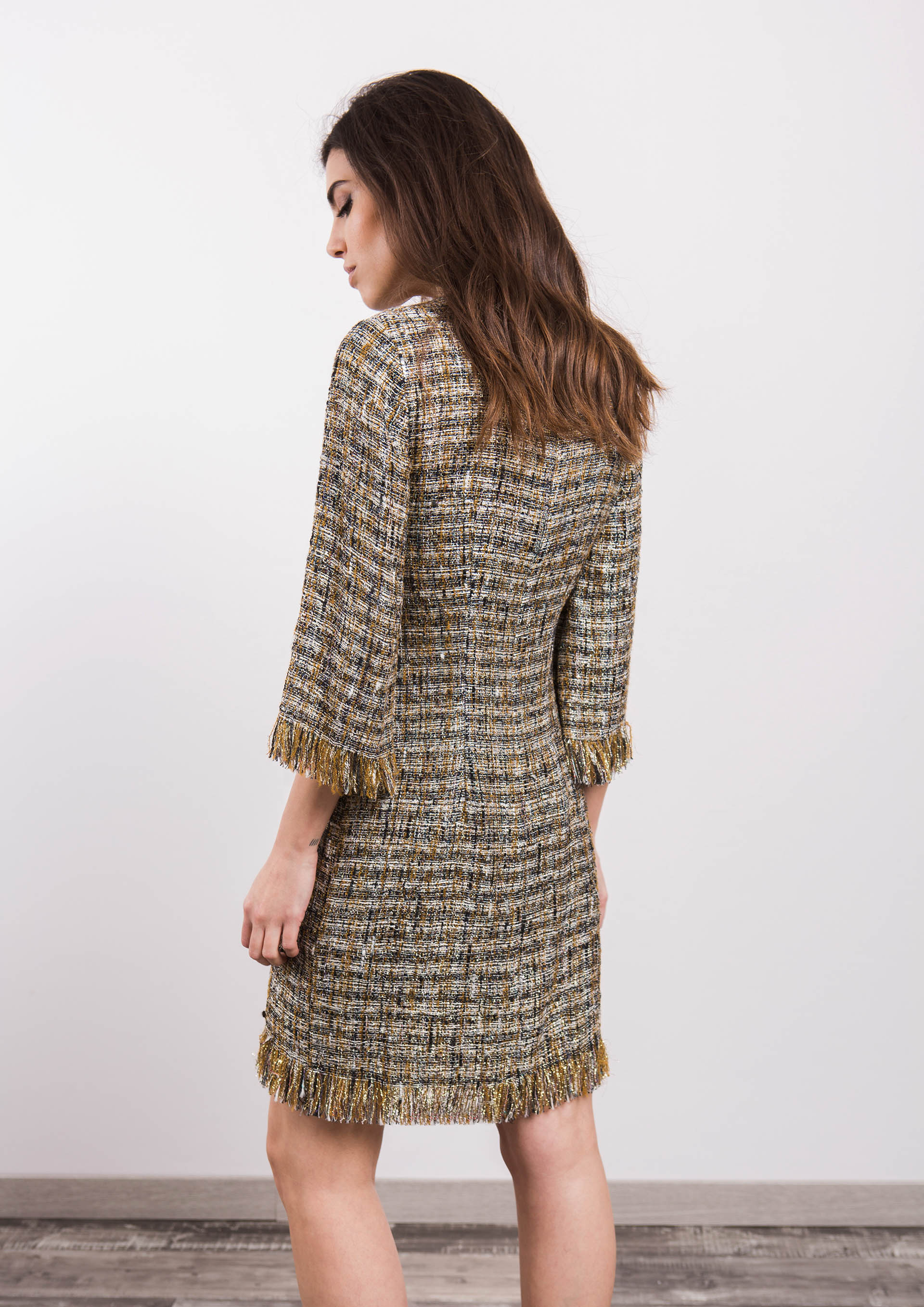 frayed tweed