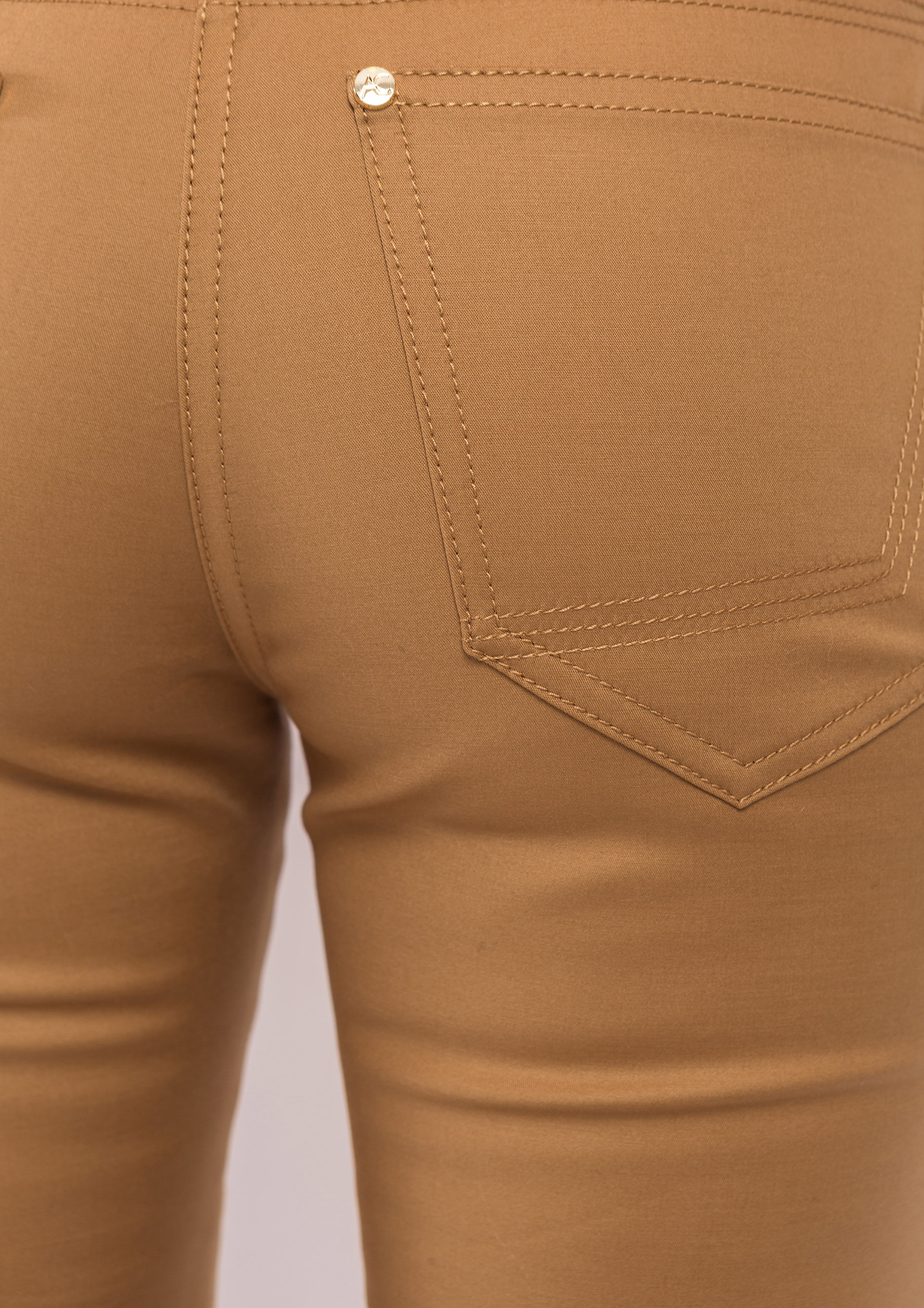 Cotton camel trousers