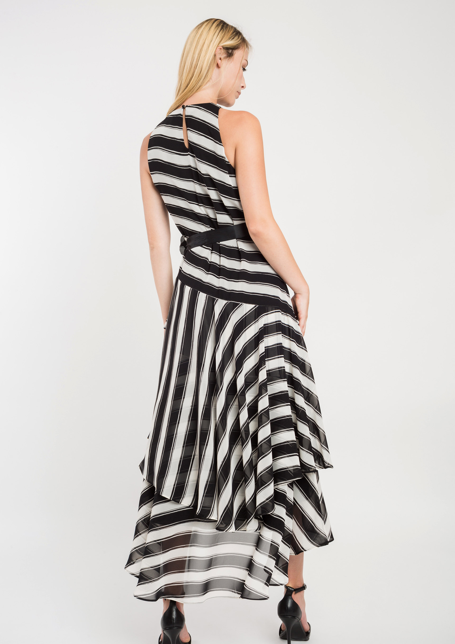 Fluid midi special occasion dress