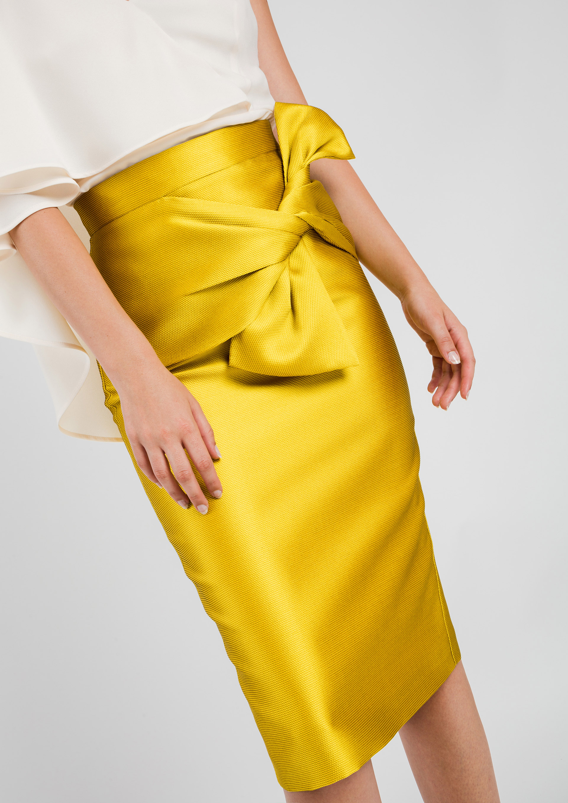 Special occasion skirt with bow