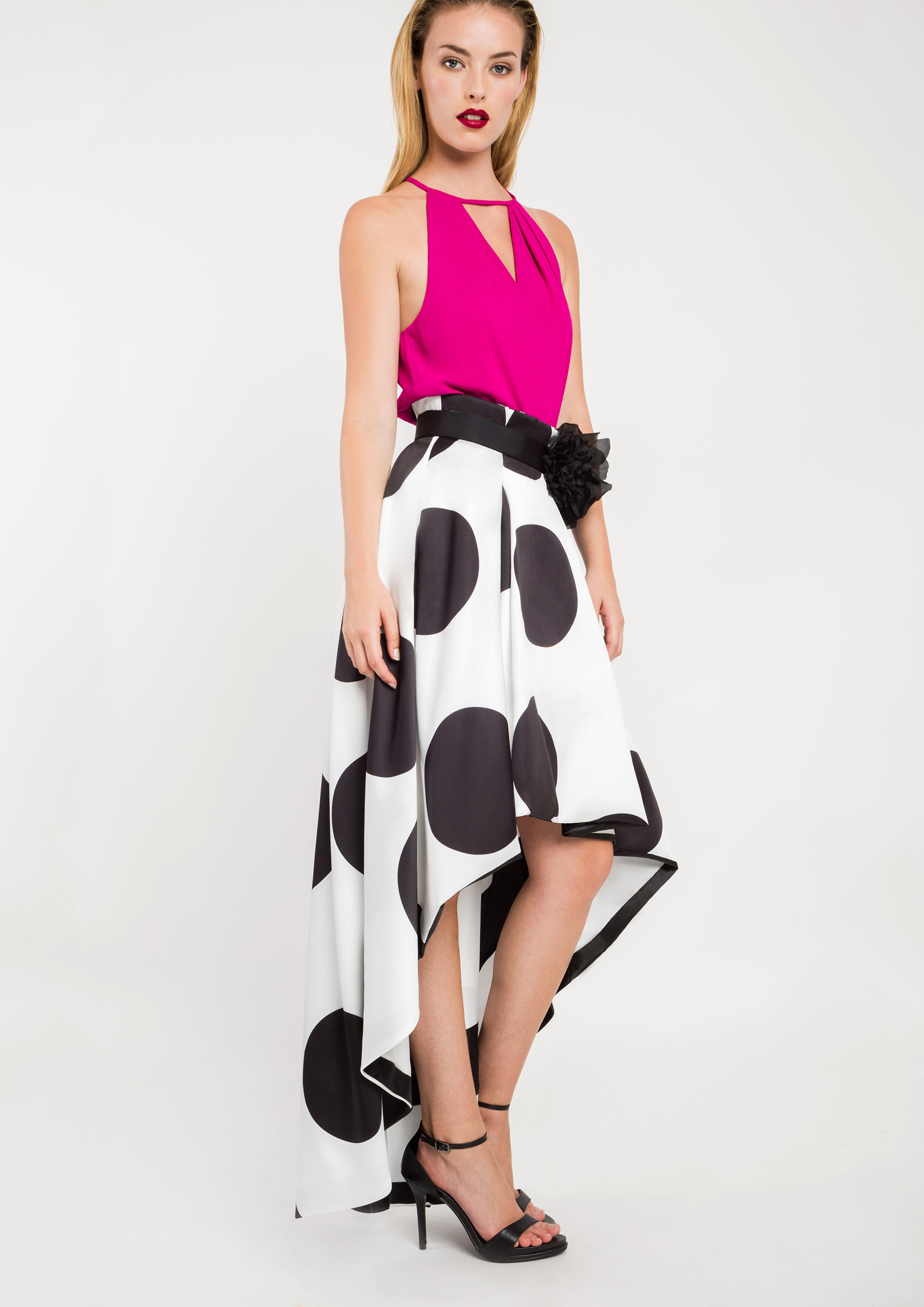Special occasion polka dot skirt