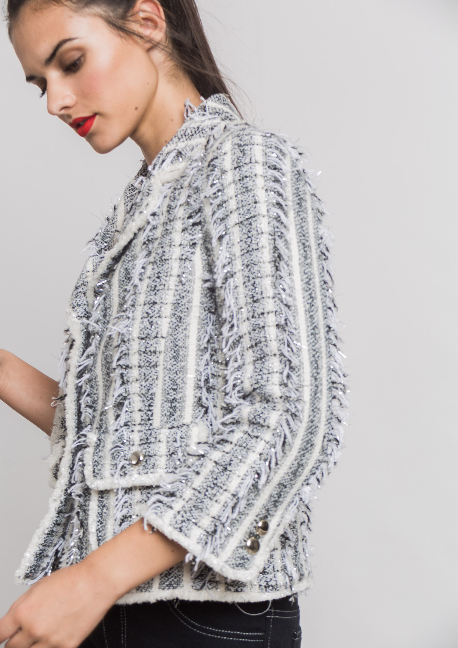 frayed tweed