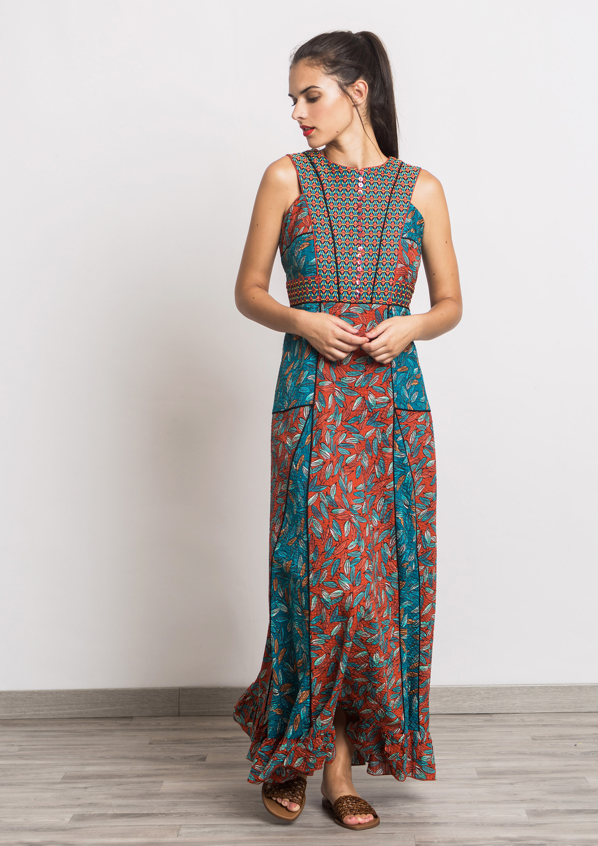long ethnic gowns online