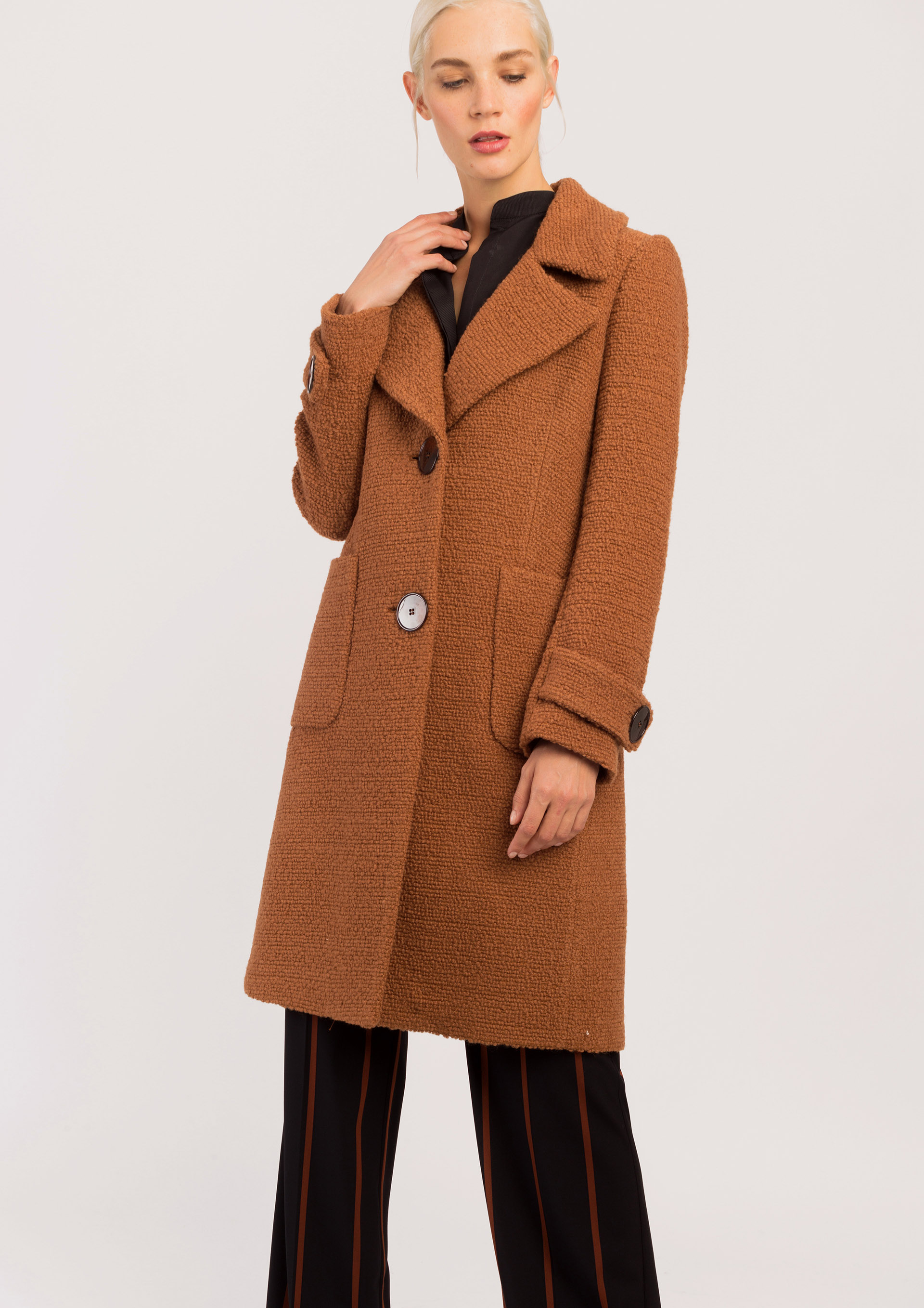 jack and jones camel coat