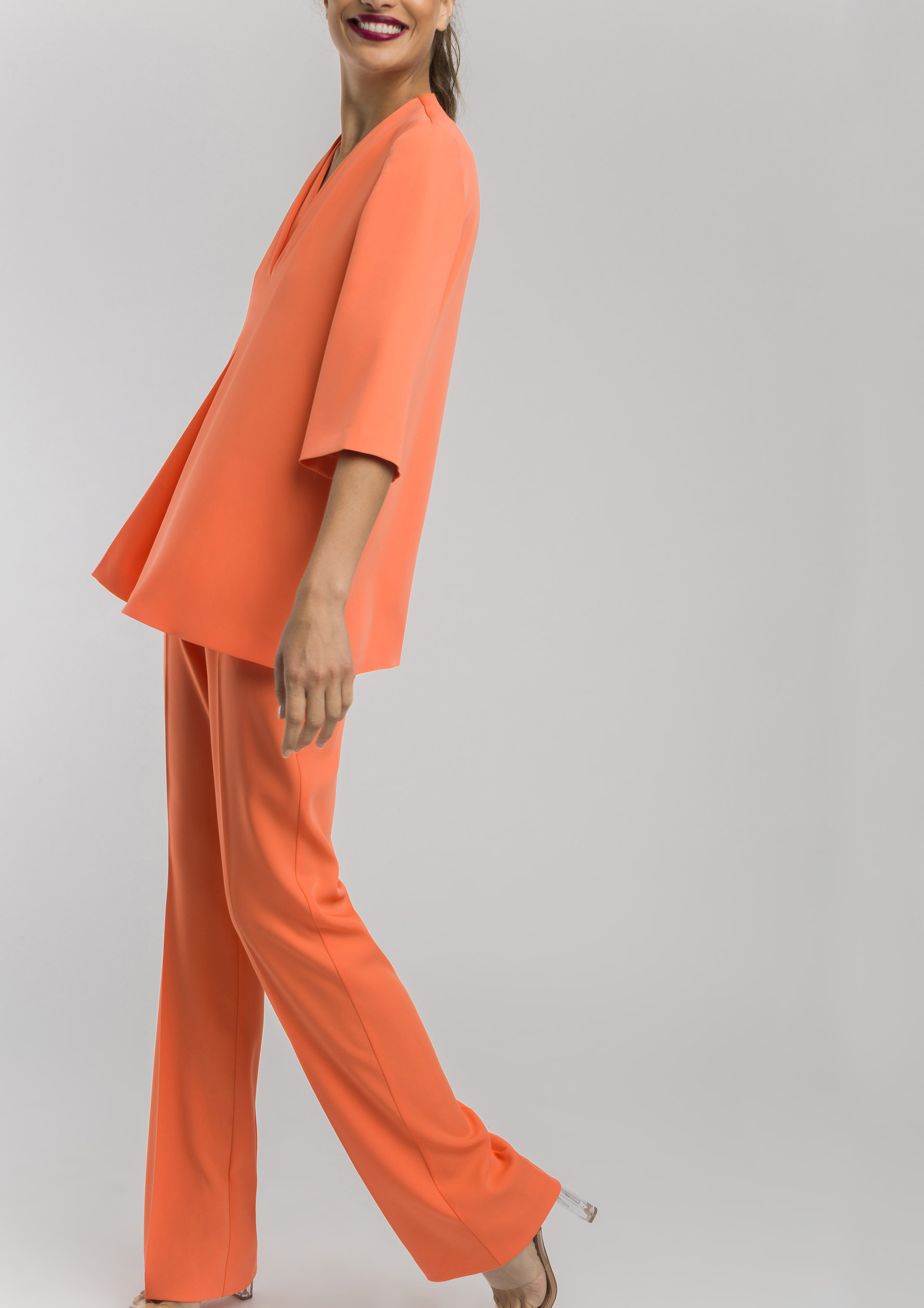 Orange trousers