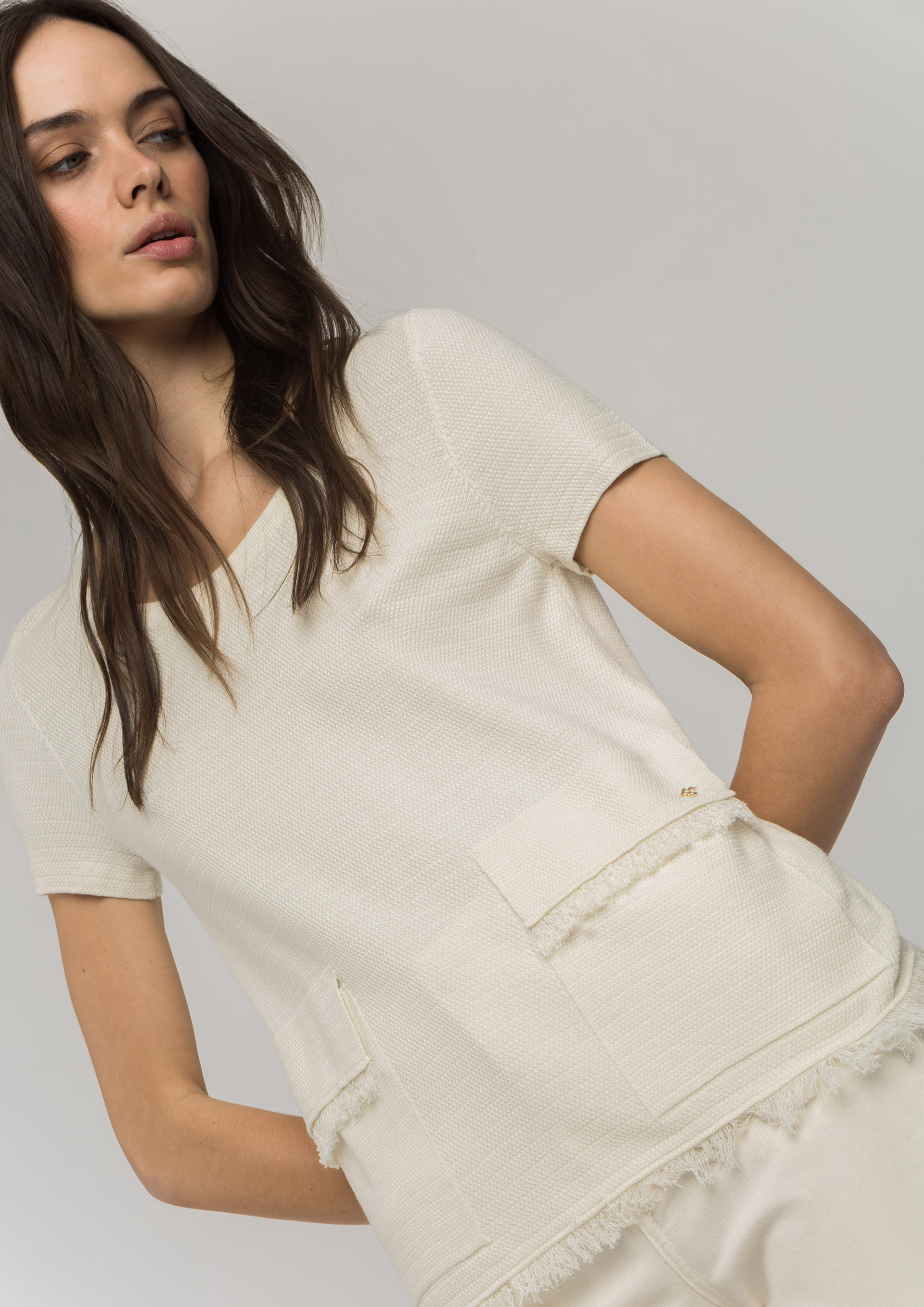 Knit T-shirt