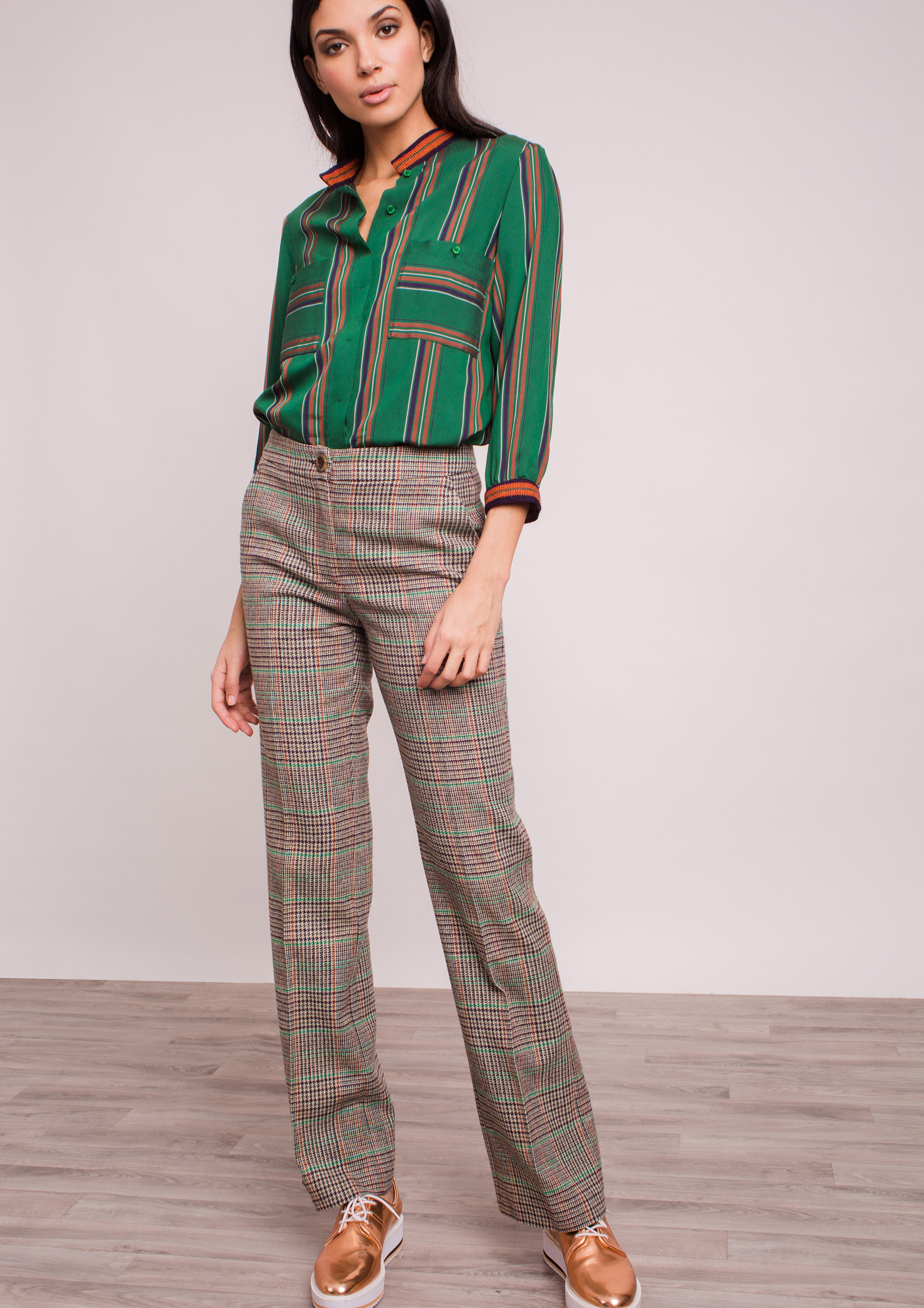 Pantalón de cuadro gales