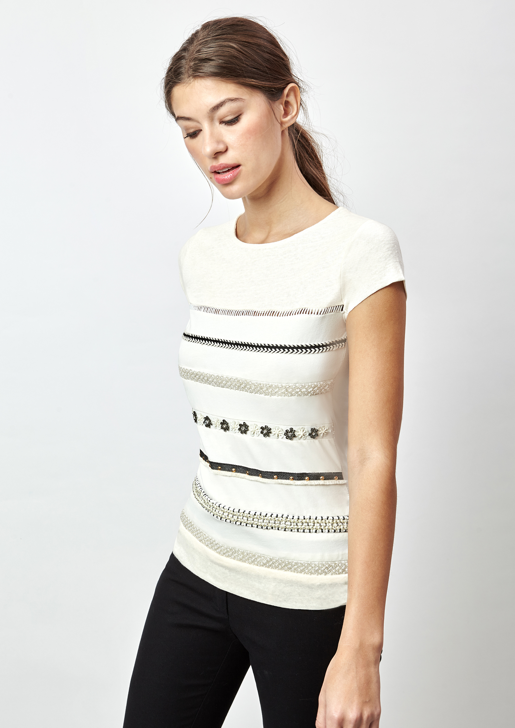 Camiseta pasamanería