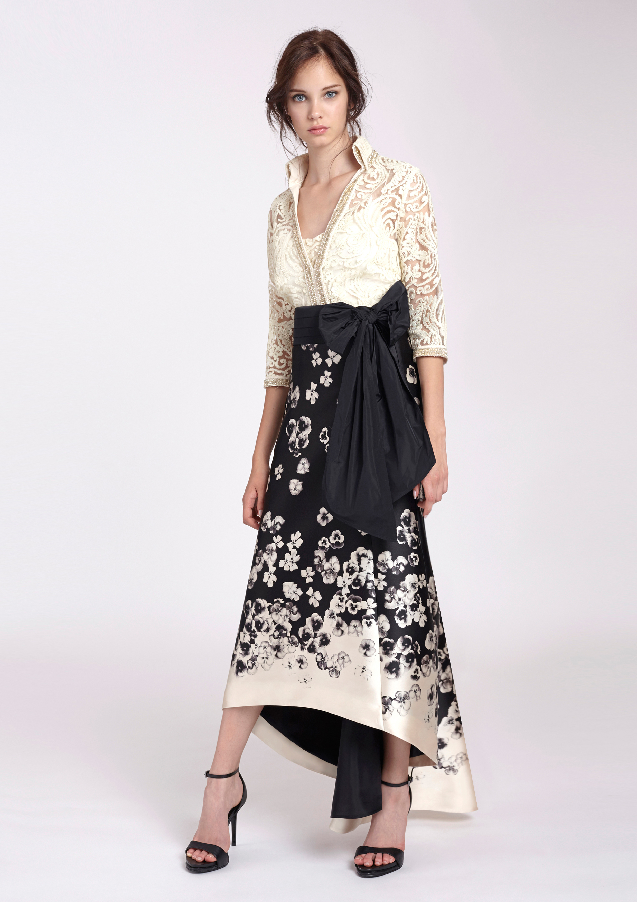 larga estampado floral