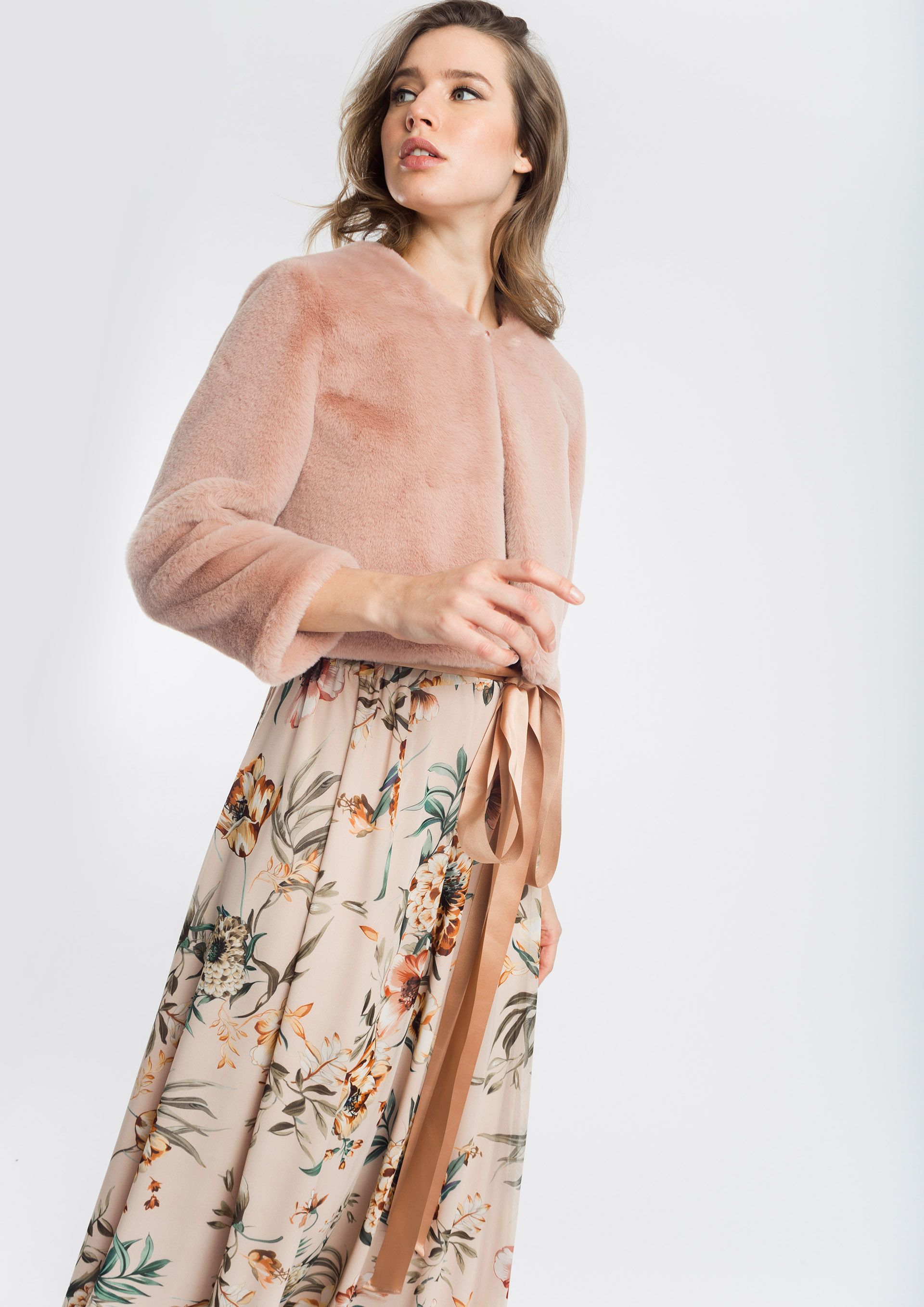 Chaqueta fiesta rosa palo hot sale
