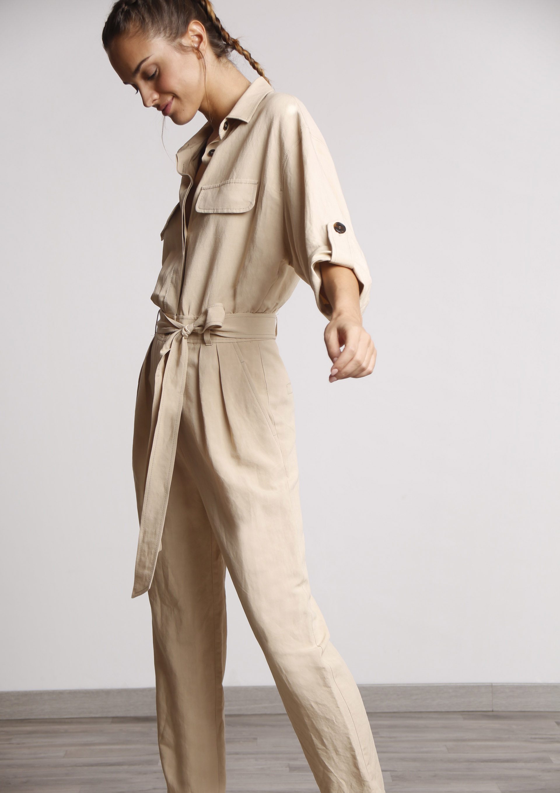 Mono largo beige