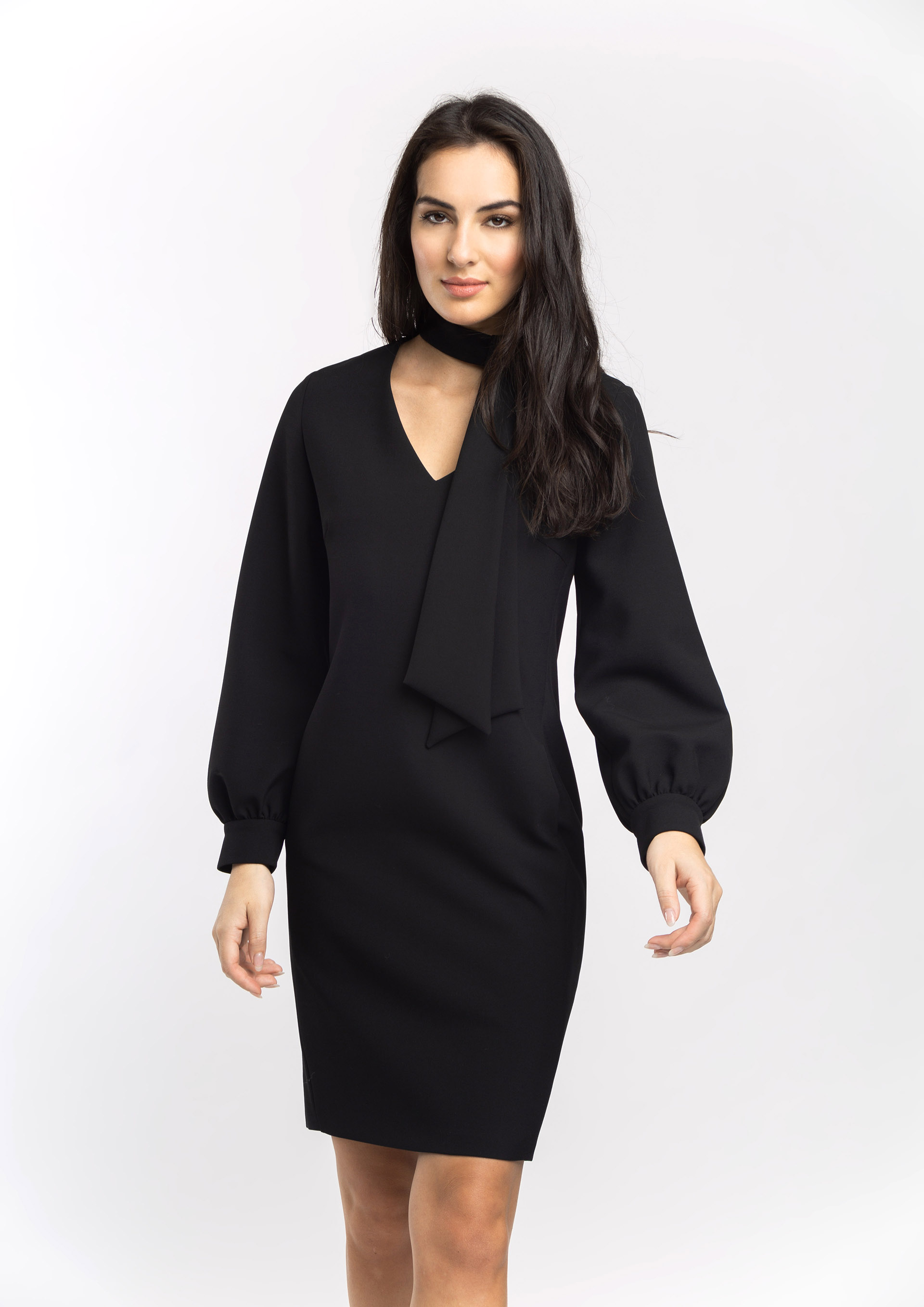 Black dress.