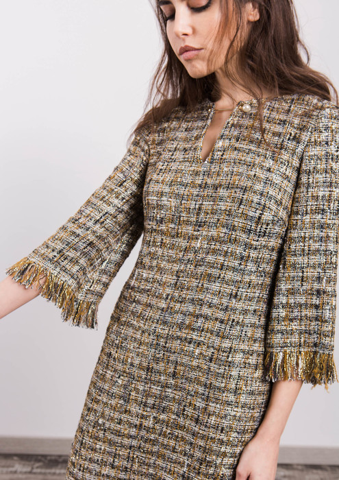 frayed tweed