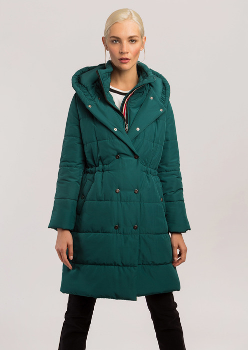 Bottle green parka Outlet