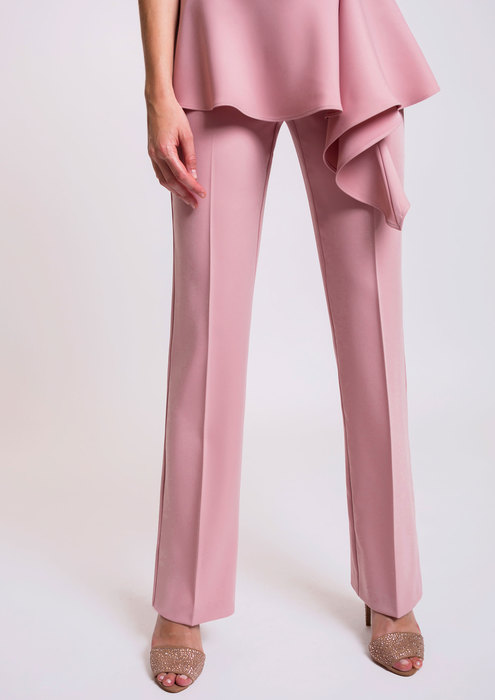 Pale pink trousers