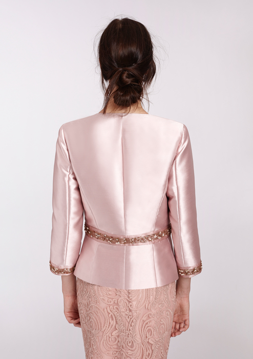 chaqueta rosa fiesta